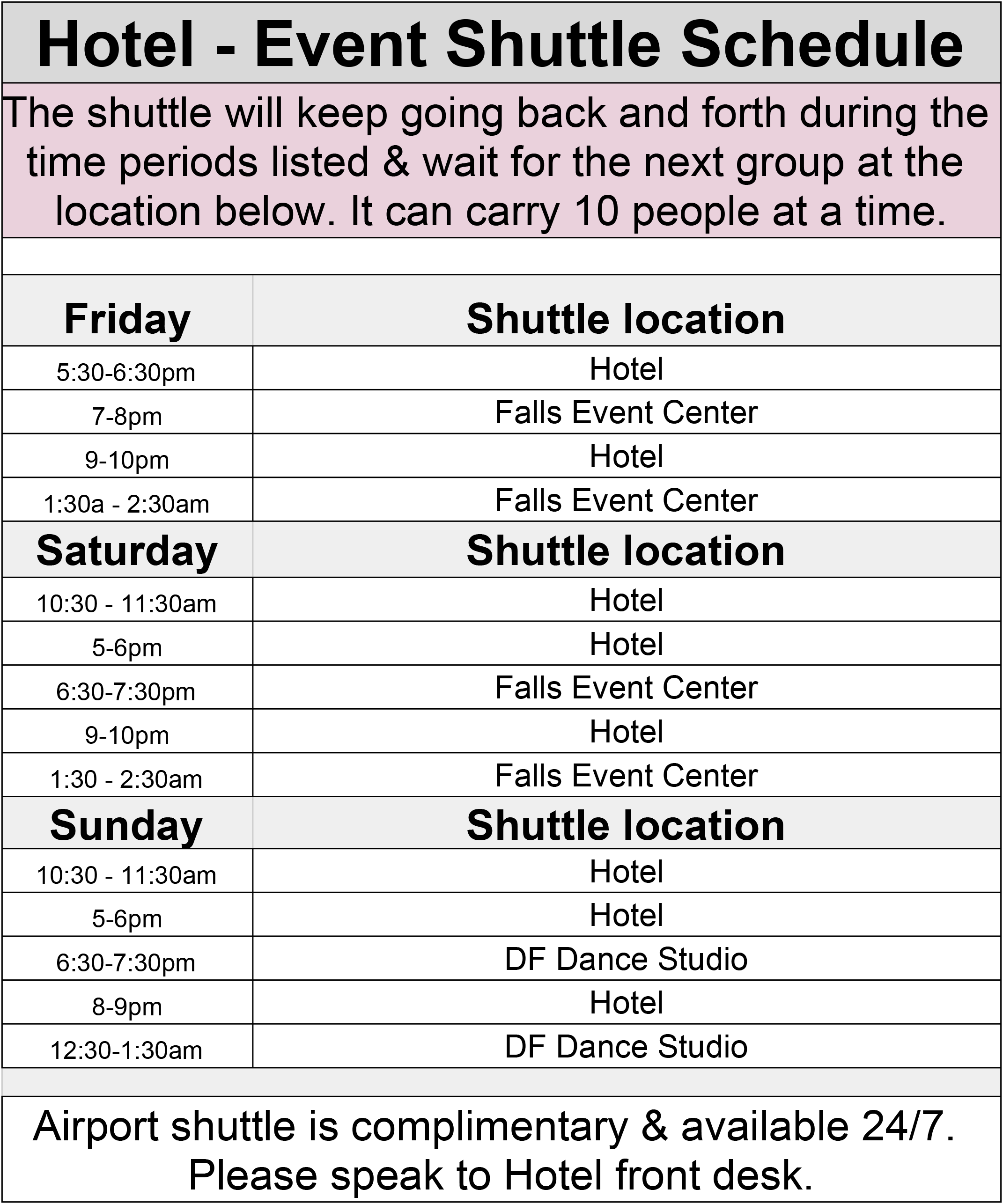General Info